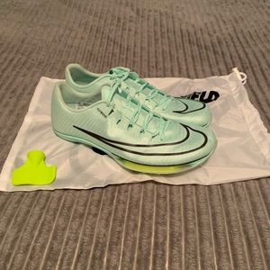 Mens Size 9 - Nike Air Zoom Maxfly Mint Foam Track And Field Sprint Spikes￼